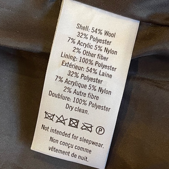 Janie and Jack Wool Toggle Coat- Size 3/4 - Picture 7 of 12